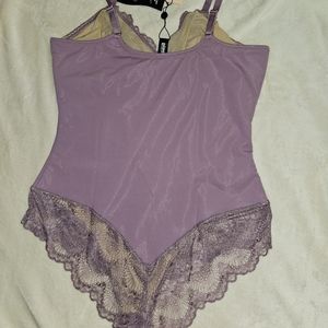 Pinsy NWT Lilac Shaping Bodysuit - Size Large